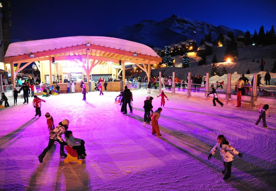 Avoriaz Ski Resort - Ice rink