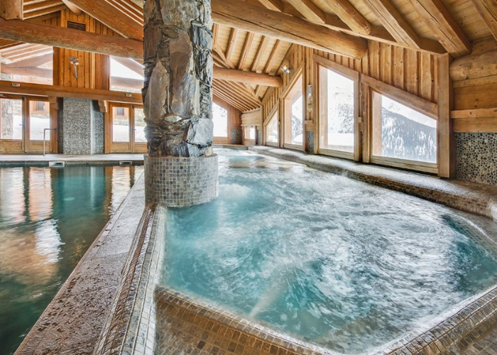 Indoor pool, Les Cimes Blanches
