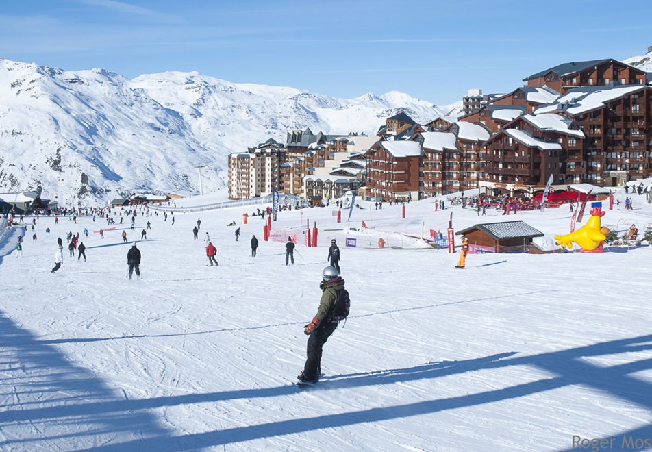 Val Thorens ski resort, 3 Valleys (France)