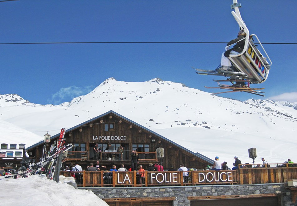Val Thorens ski resort, 3 Valleys (France) - La Folie Douce
