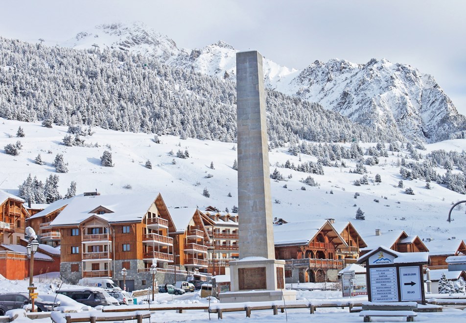 Montgenevre Ski Resort - Obelisque quartier