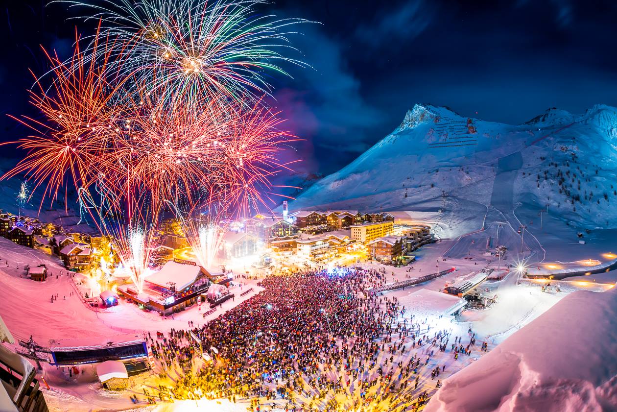 New Years Eve in Tignes from the Tourist Office Facebook