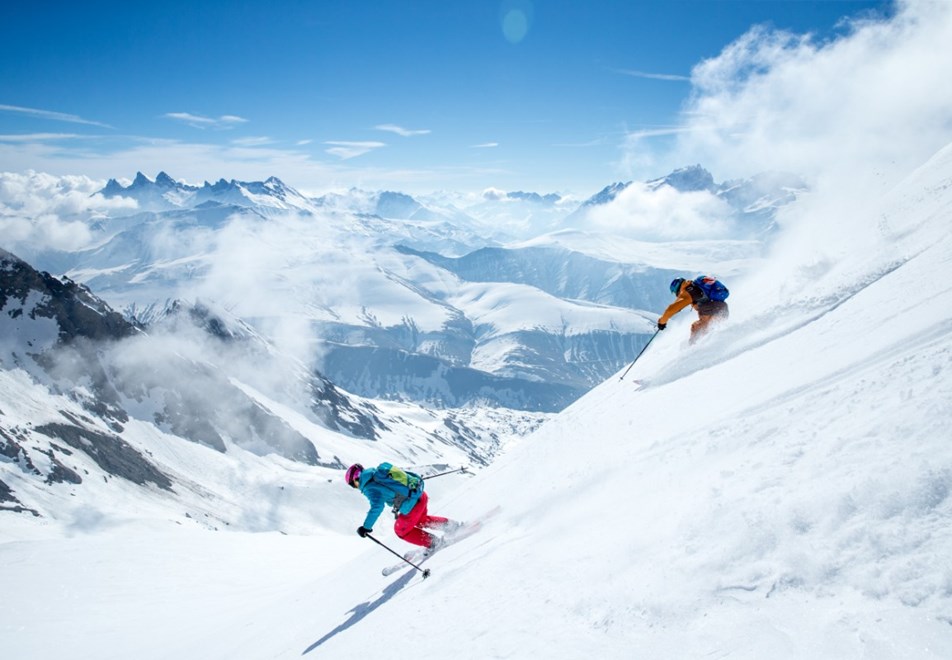Alpe d'Huez Ski Resort (©Laurent-Salino) - Grand Sablat freeride