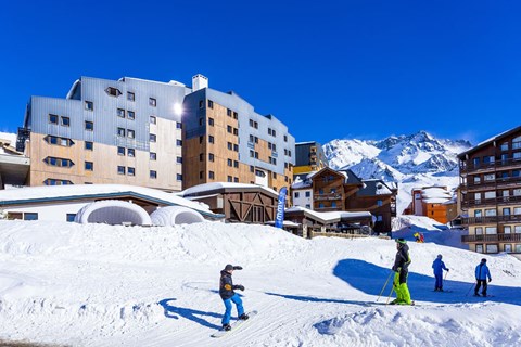 Hotel les Arolles ski-in ski-out