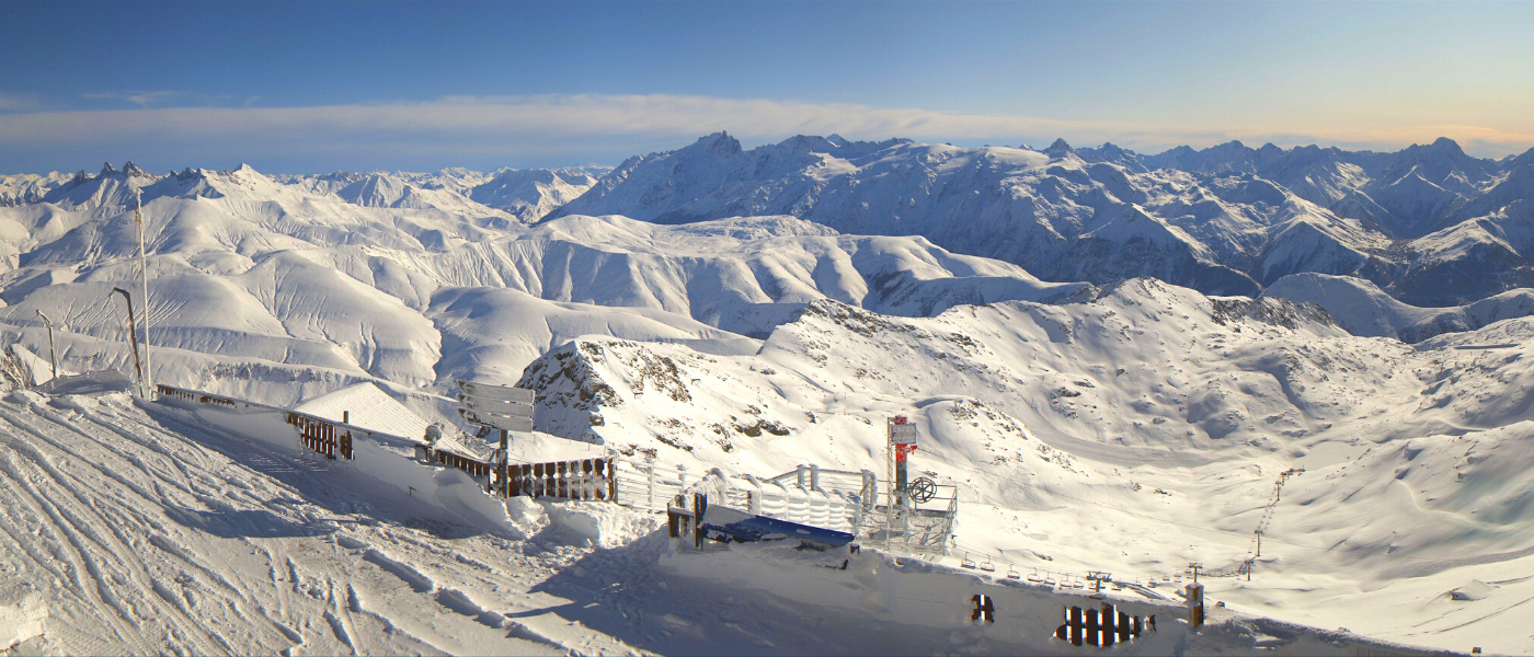Pic Blanc webcam Alpe d'Huez Grand Domaine 15.11.19