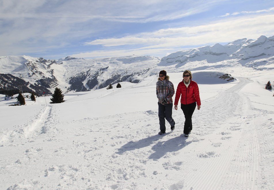 Flaine Ski Resort - Walking tracks