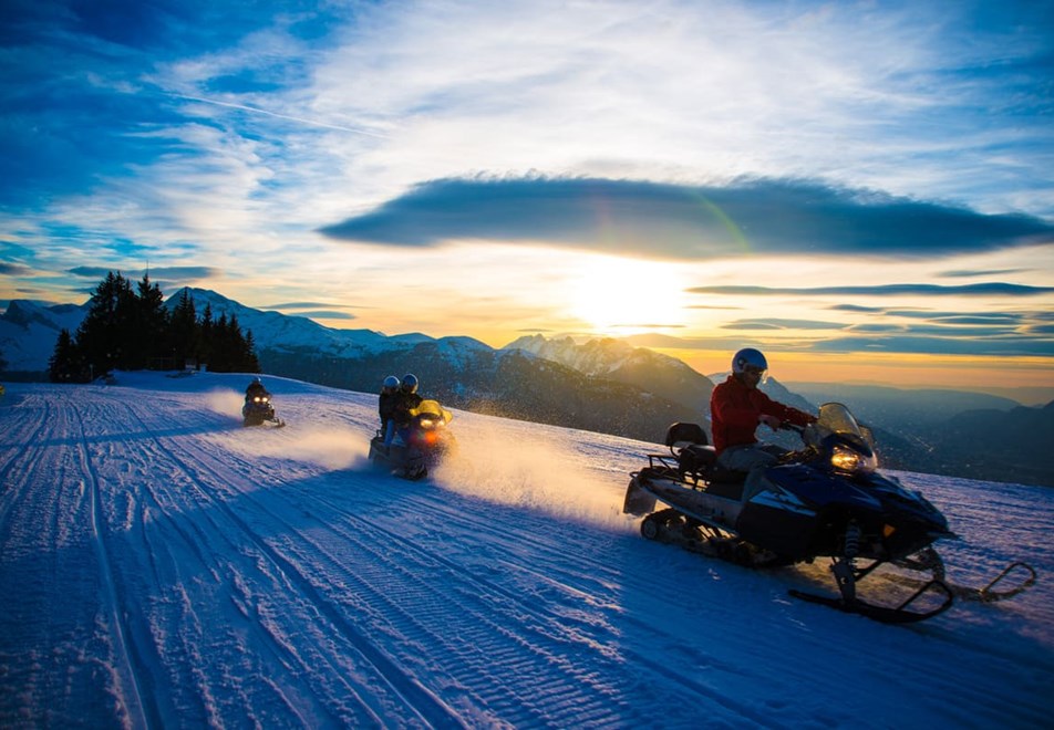 Flaine Ski Resort - Snowmobiles