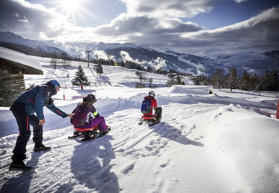 Les Arcs Ski Resort - Family fun (©ManuReyboz)