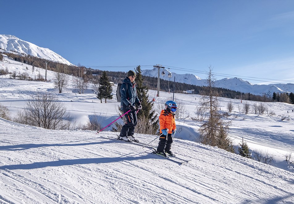 Les Arcs Ski Resort - Family skiing
