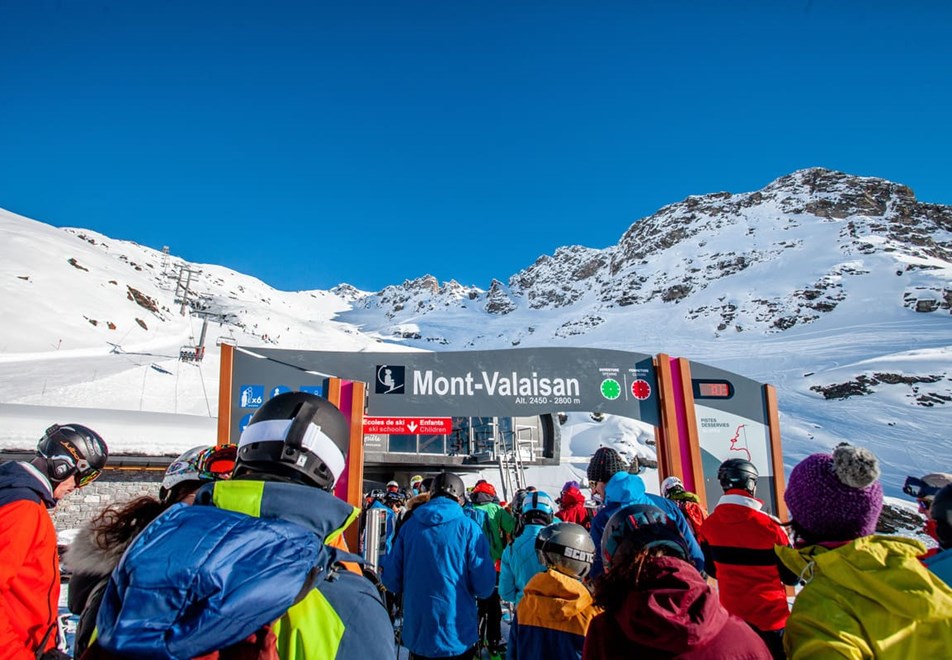 La Rosiere Ski Resort (©OTLaRosiere) - Newly constructed Mot Valaisan area